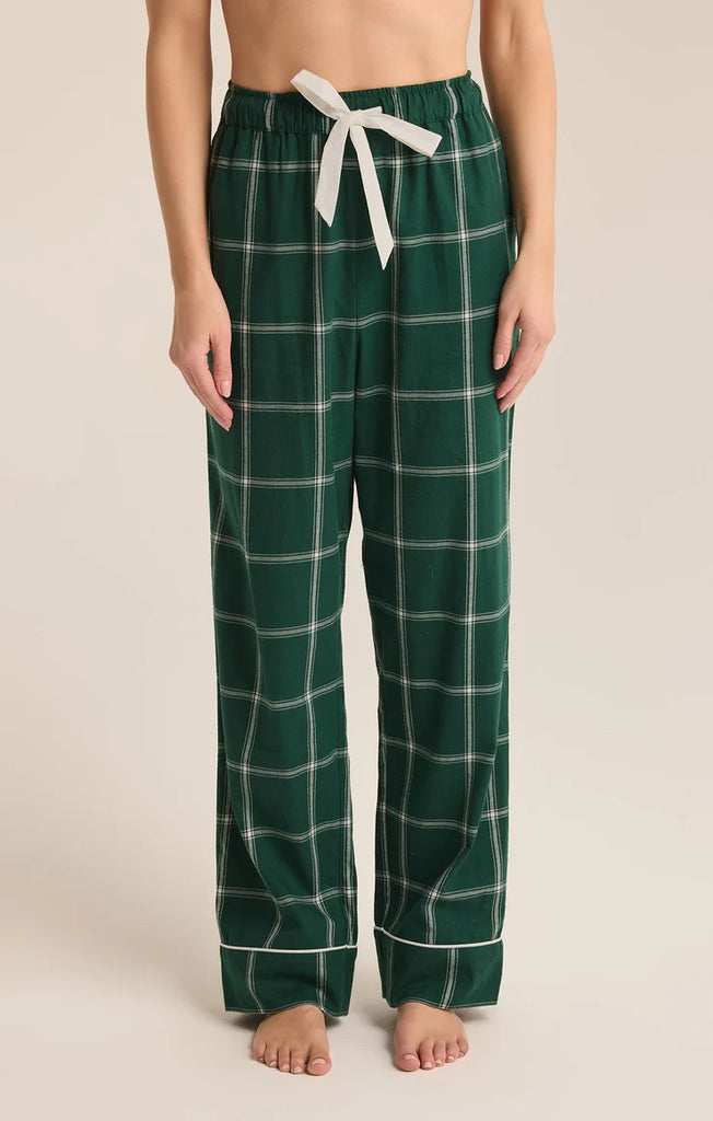 Z Supply Dreamer Plaid Sleeper Set | Noble Fir