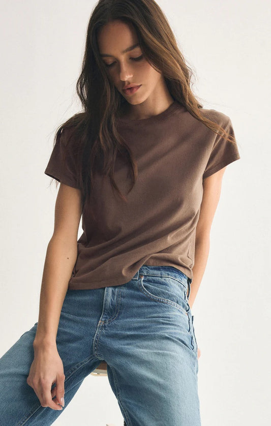 Z Supply Modern Slub Tee, Tavern | Designed in the USA