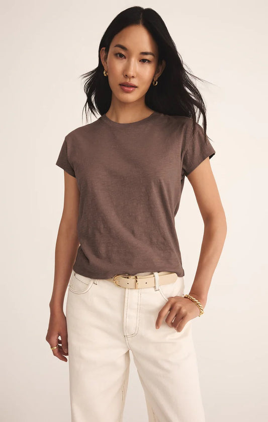 Z Supply Modern Slub Tee, Tavern | Designed in the USA