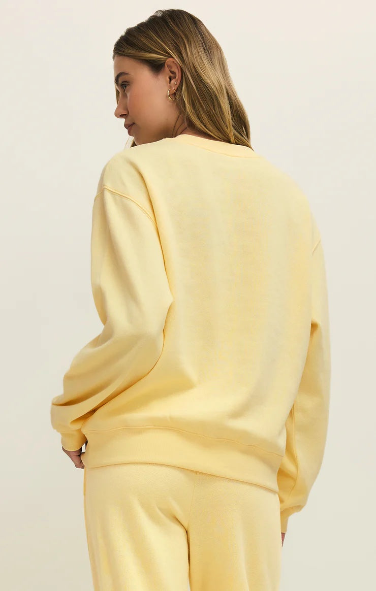 Classic Boyfriend Fleece Sweatshirt - Sunnyside