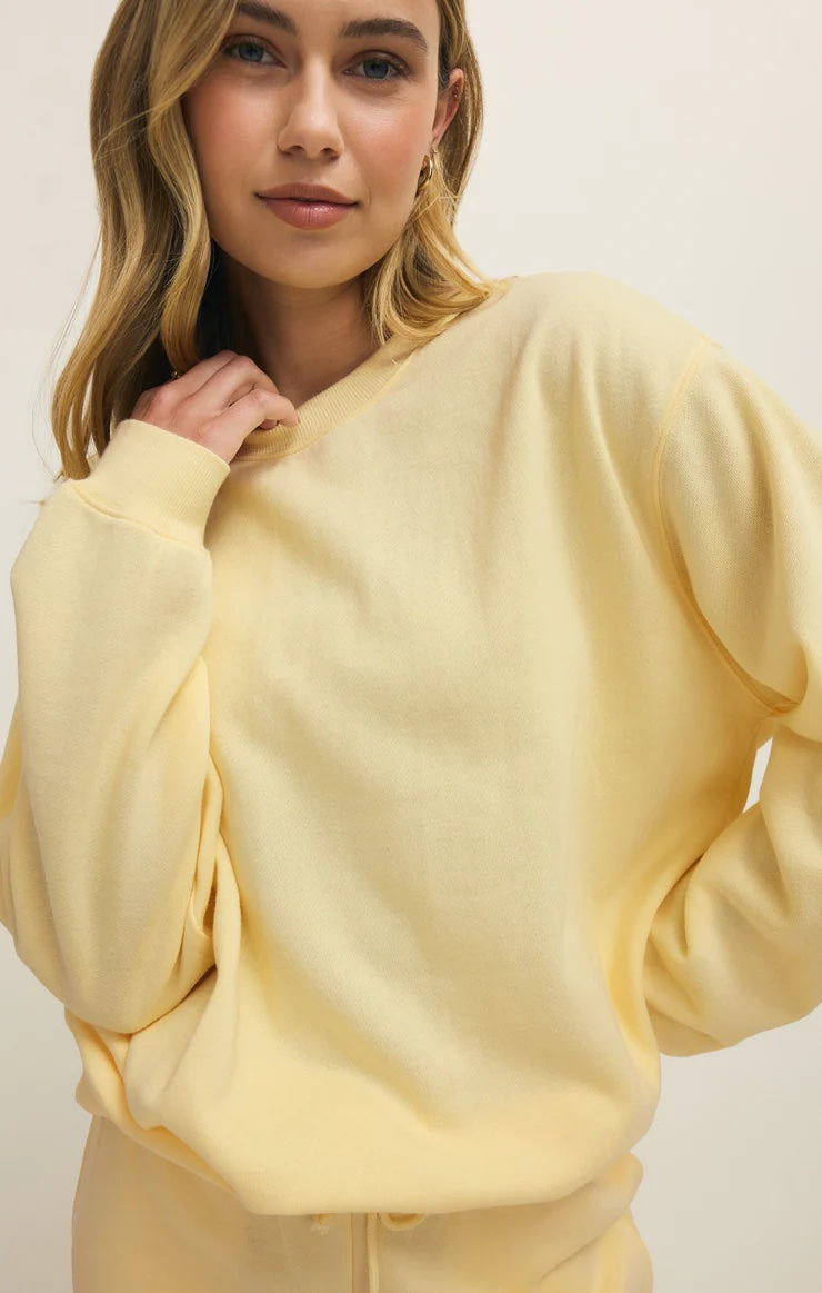 Classic Boyfriend Fleece Sweatshirt - Sunnyside