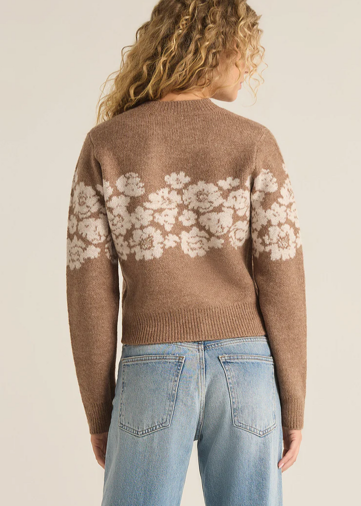 Z Supply Marisol Flora Sweater | Burro