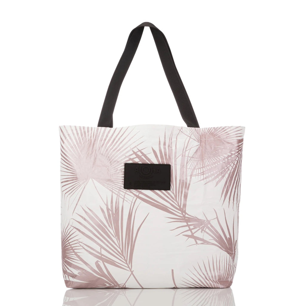 Aloha Reversible Tote | Day Palms, Designed in the USA