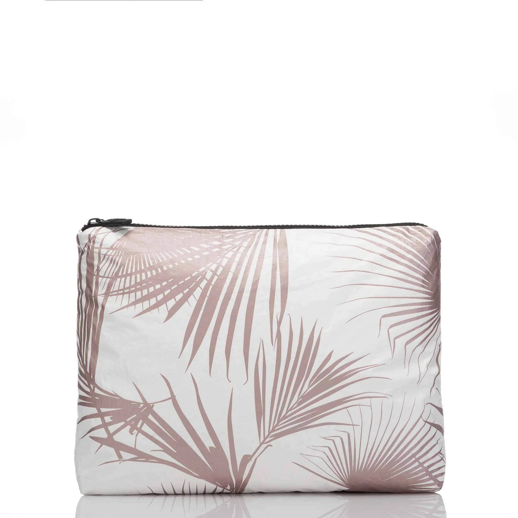 Aloha Mid Pouch | Day Palms, Designed in the USA