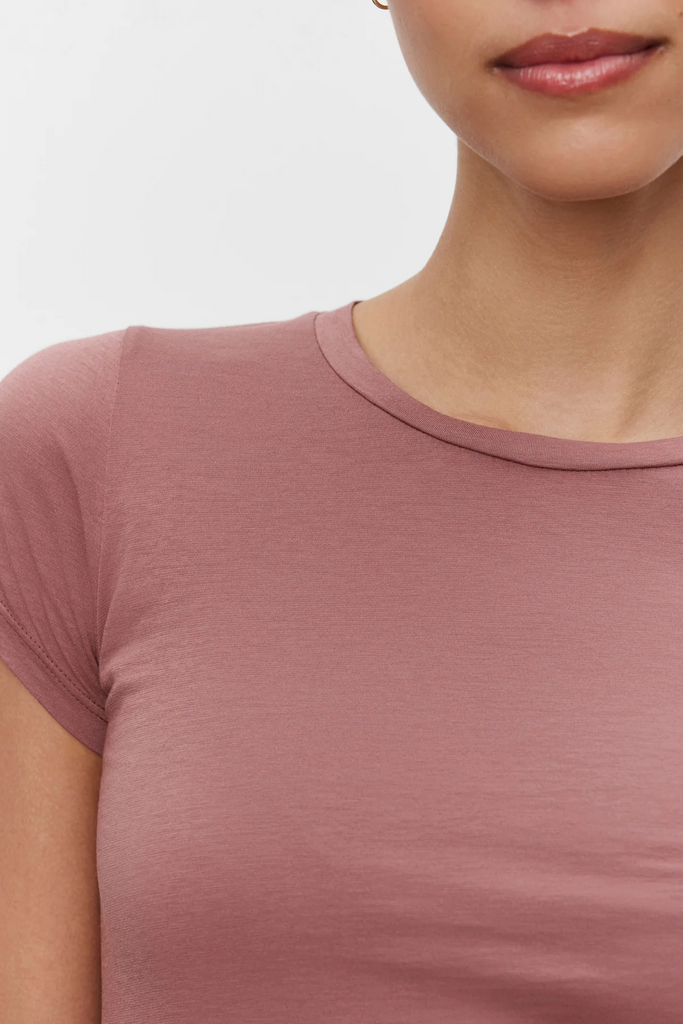 Velvet Jemma Tee | Blush, Designed in the USA