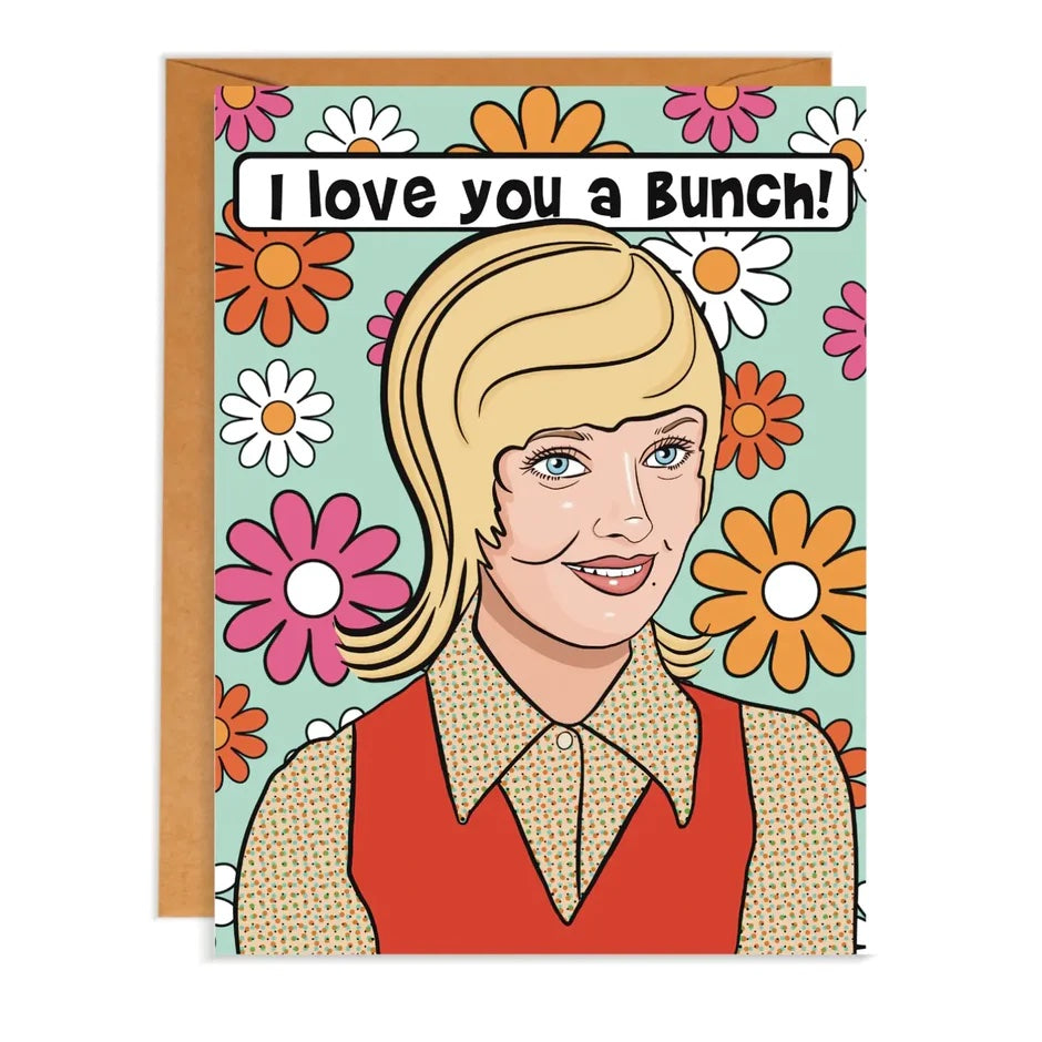 Kitsch Culture Love Card | Love You a Bunch, Made in Canada