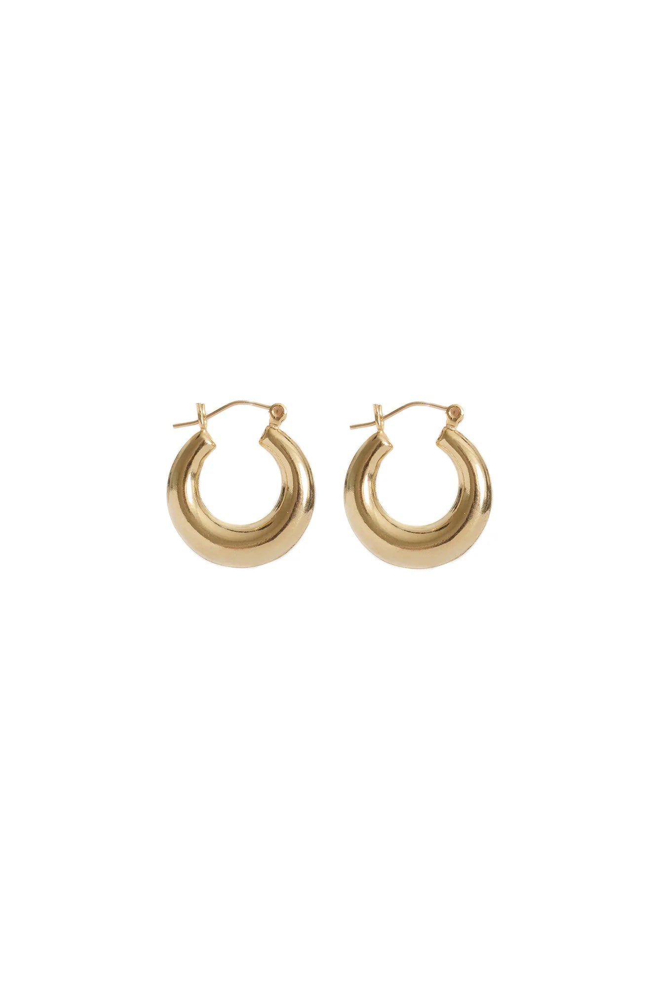 Lisbeth Jewelry Hailey Hoop Earrings | Gold, Handmade