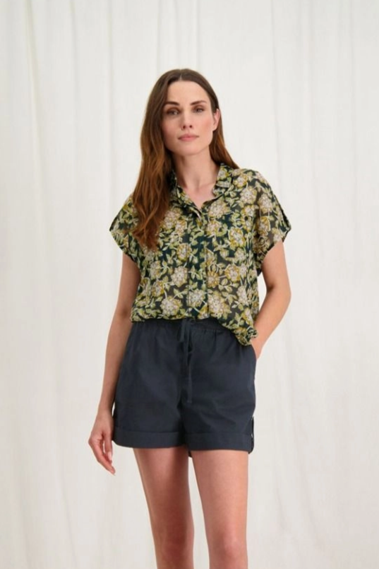 Circle Of Trust Lana Blouse | Indian Flower