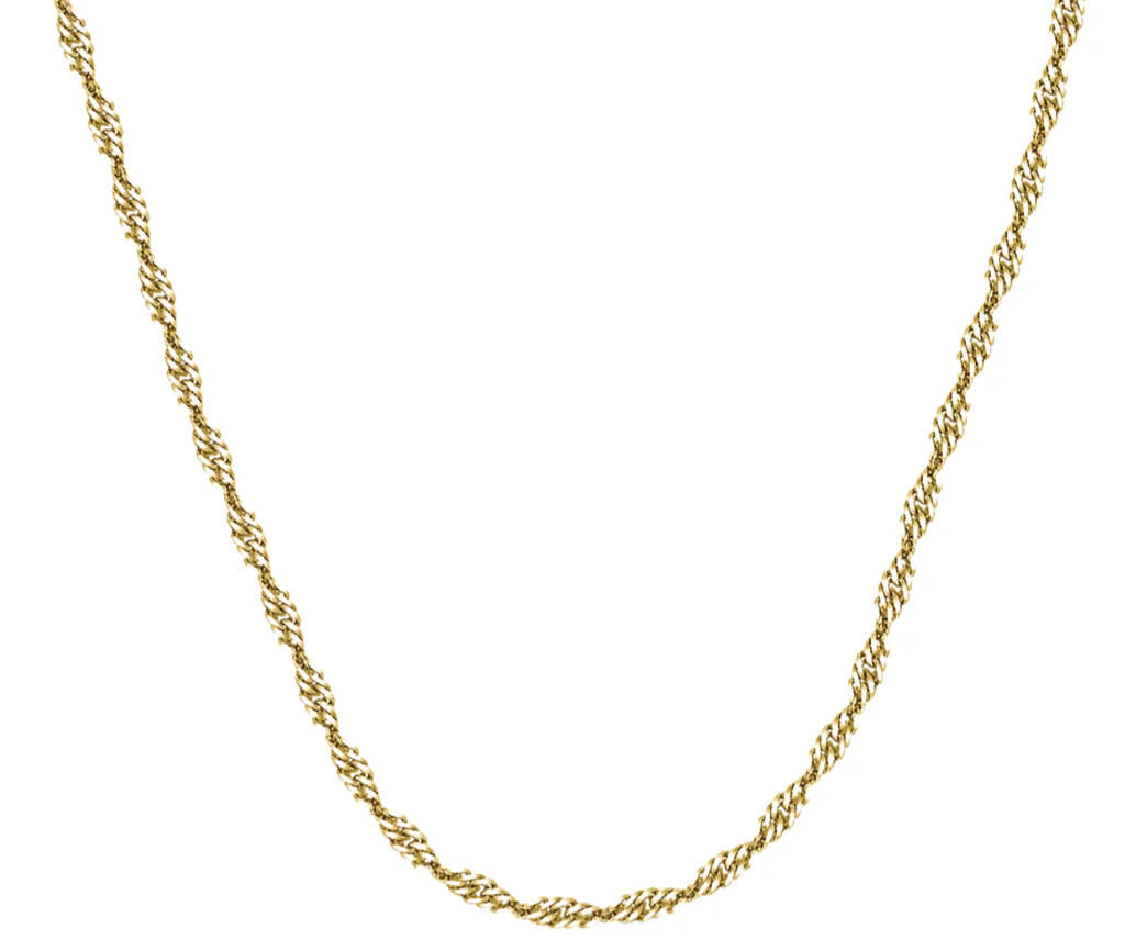 Livie Jewelry - Dainty Twist Chain Necklace