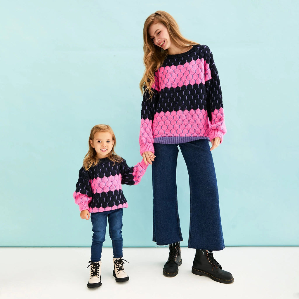 Cara & The Sky Adult and Mini Me Marissa Jumper |  Made in the UK