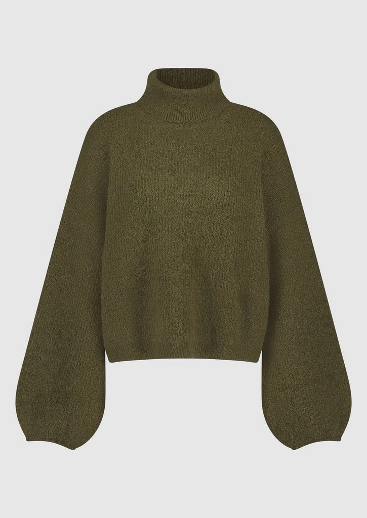 Circle Of Trust Meau Knit Sweater | Military Green