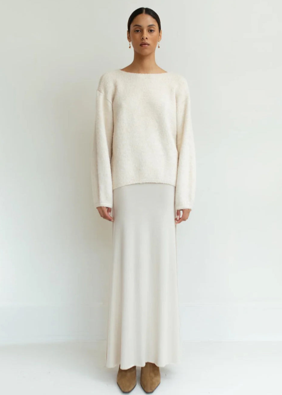 Paper Label Freya Sweater | Oatmeal, Designed in Canada