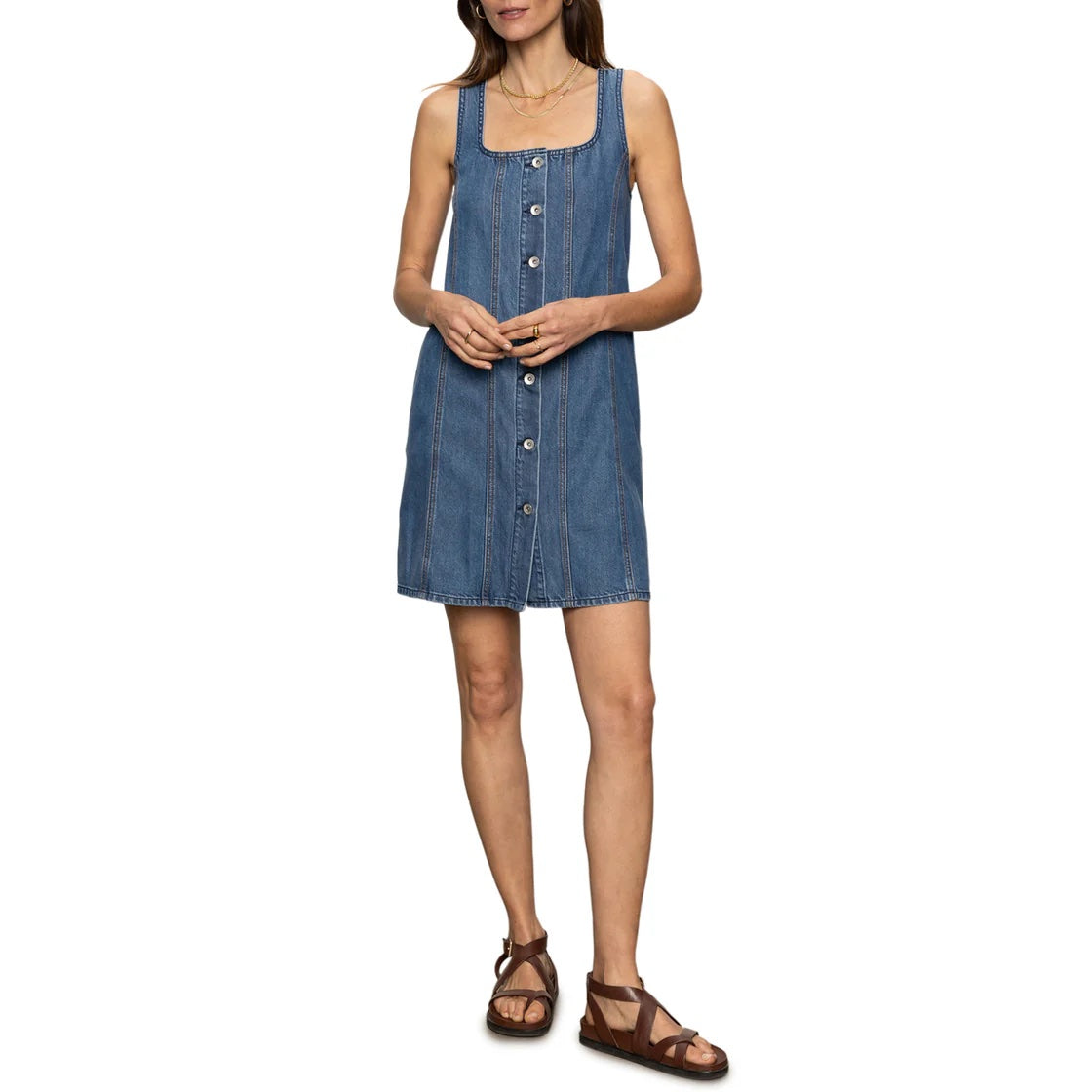 Sanctuary Blossom Denim Dress | Designed in the USA