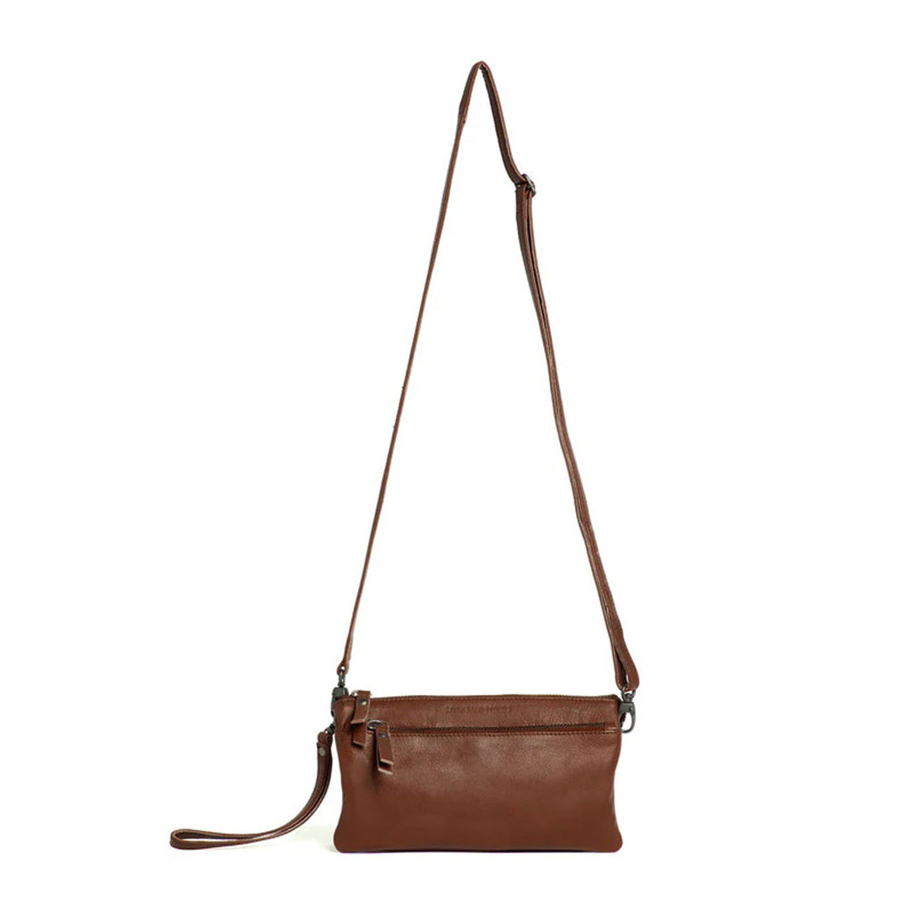 Sticks and Stones Bonito Bag | Cognac, Genuine Leather