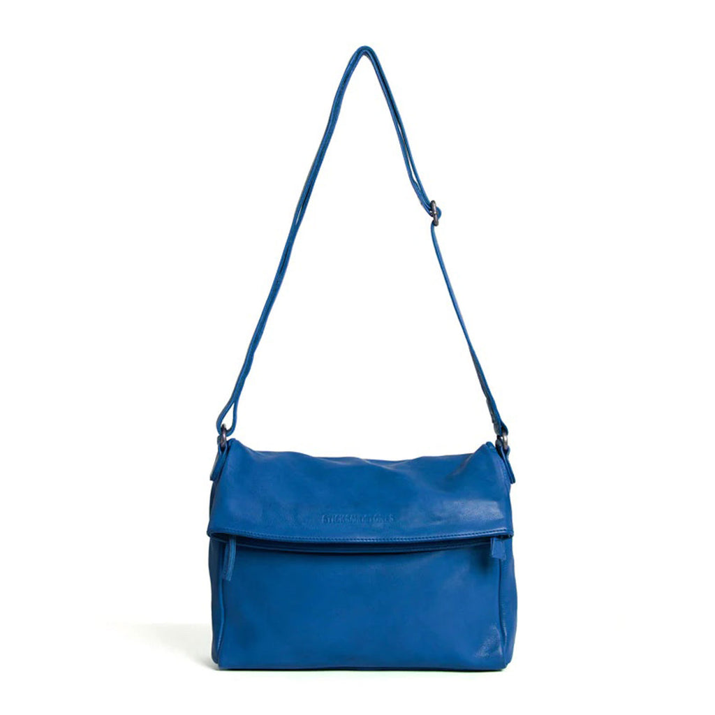 Sticks and Stones Madison Bag | Blue Quartz, Genuine Leather