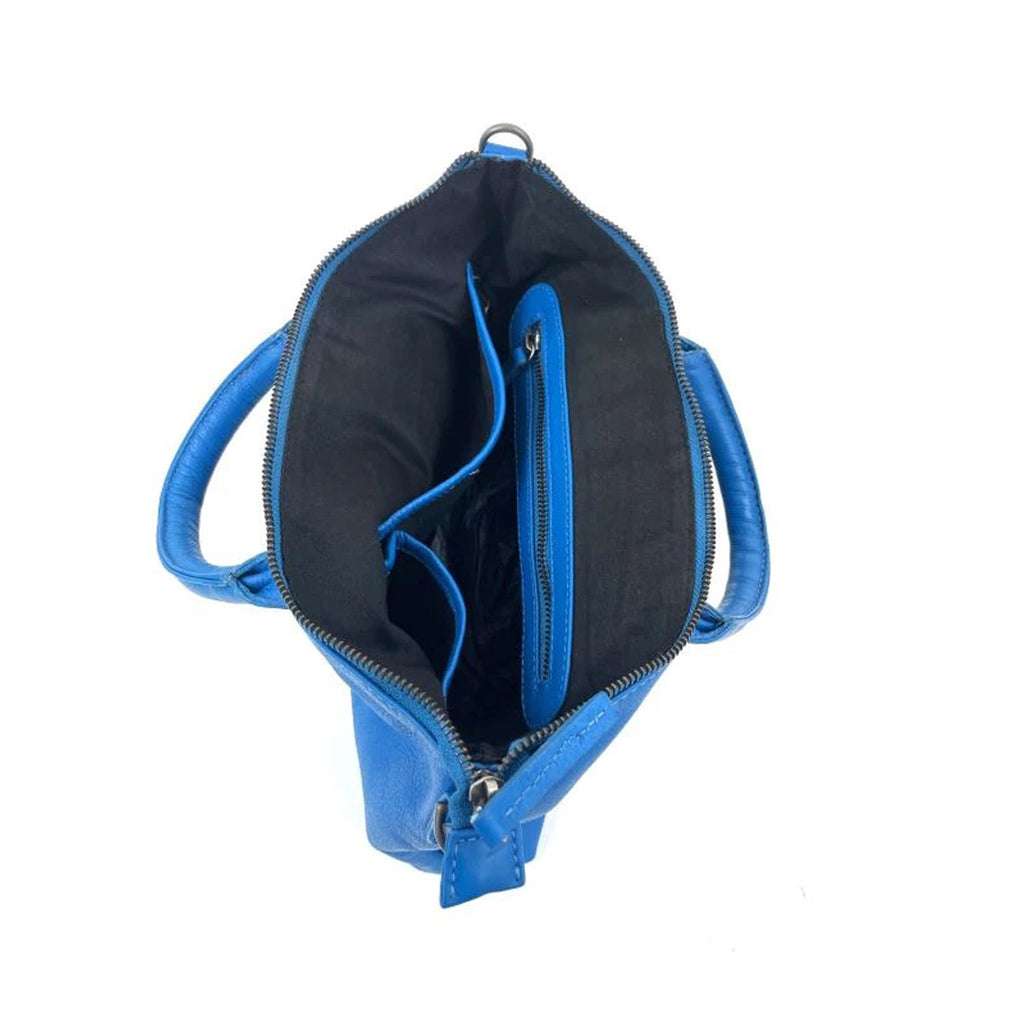 Sticks and Stones Padua Bag | Blue Quartz, Crossbody, Leather