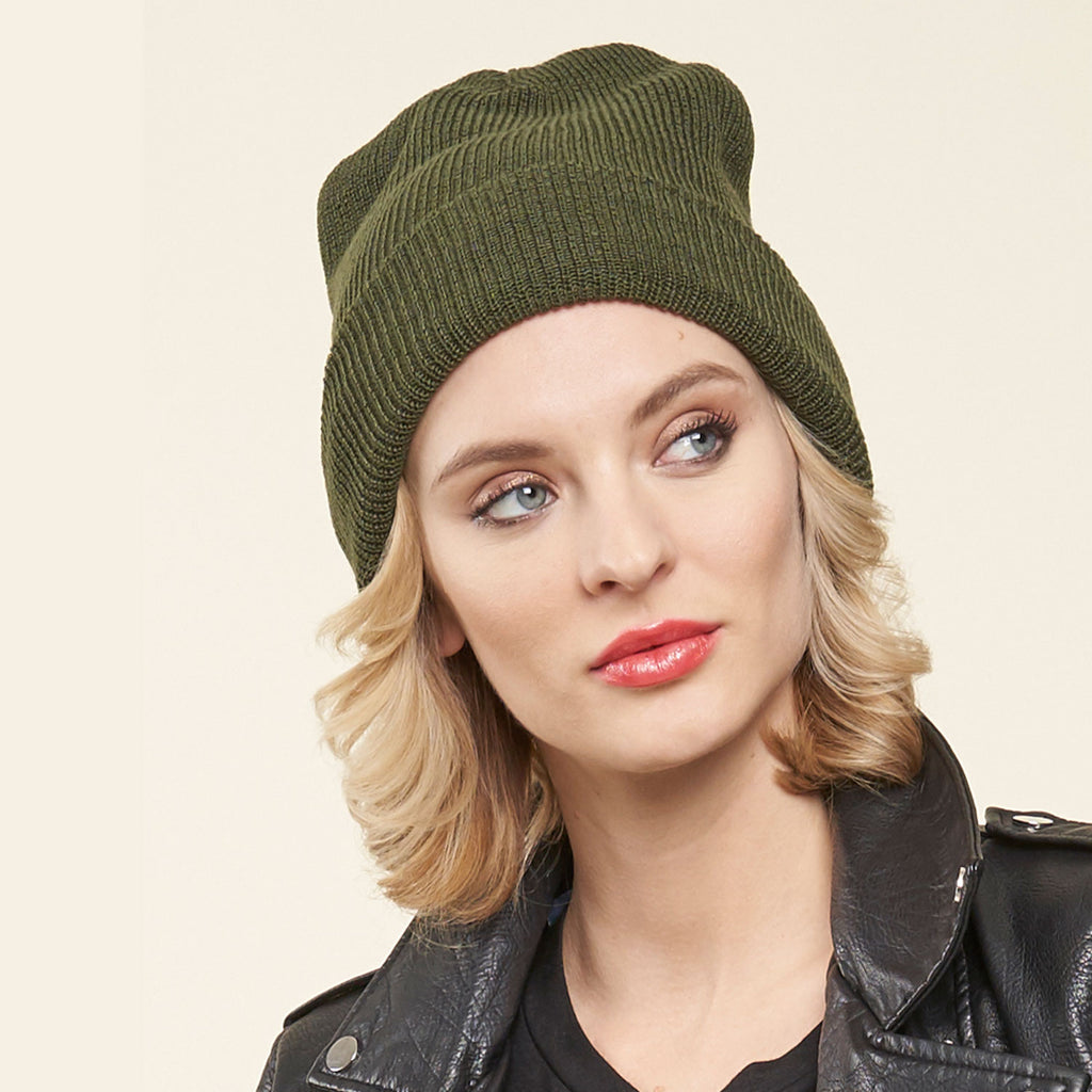 Parkhurst Merino Beanie Military | Green