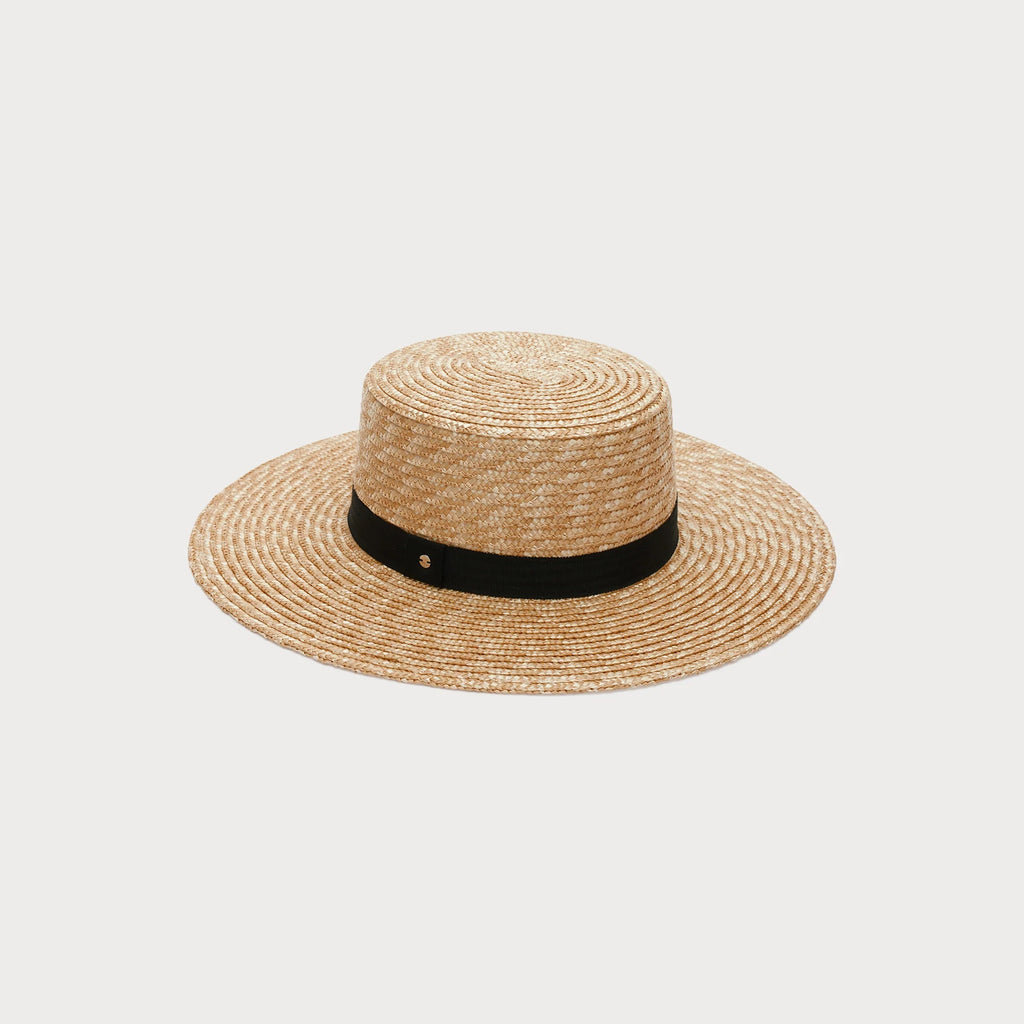 Ace of Something Selene Boater Hat | 100% Natural Straw