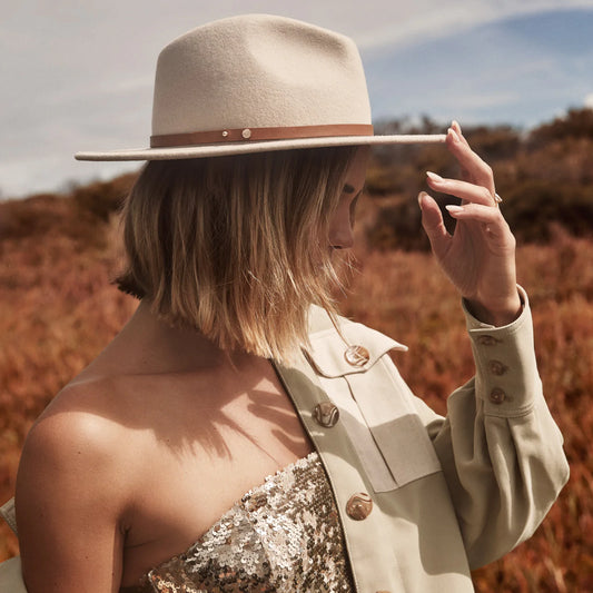 Ace of Something Oslo Fedora | Oatmeal, 100% Australian Wool