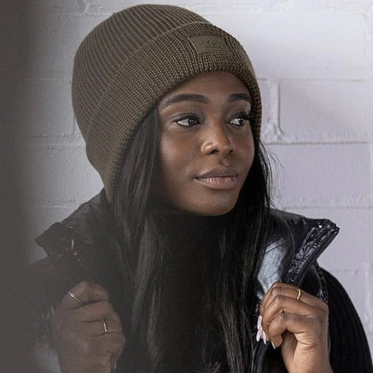 Après Actif Merino Wool Toque | Pine, Designed in Toronto