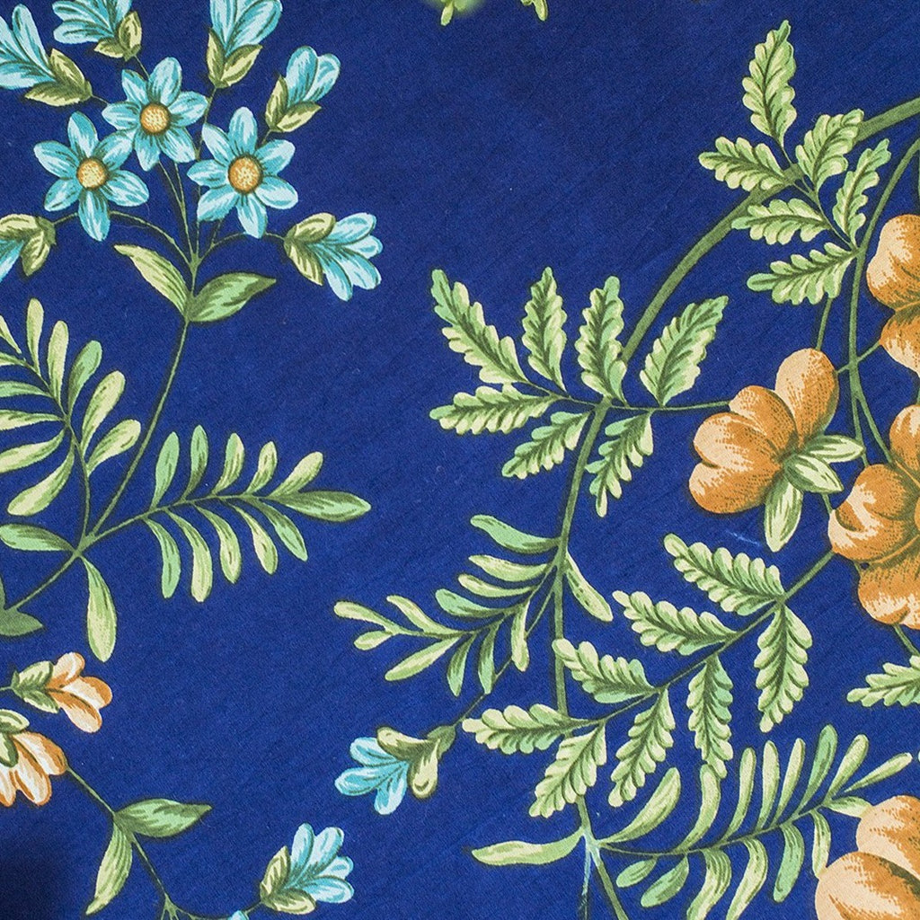 April Cornell Cotton Tablecloth | Palais Navy