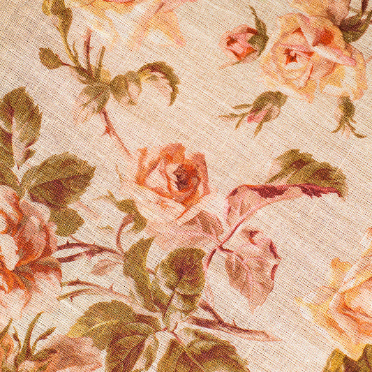 April Cornell Linen Tablecloth | Serenade, Designed in Canada