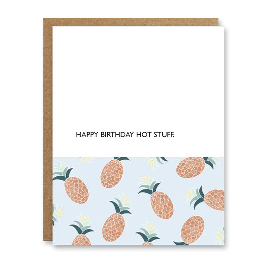 Boo To You Birthday Card - Hot Stuff, Designed & Printed in Canada 