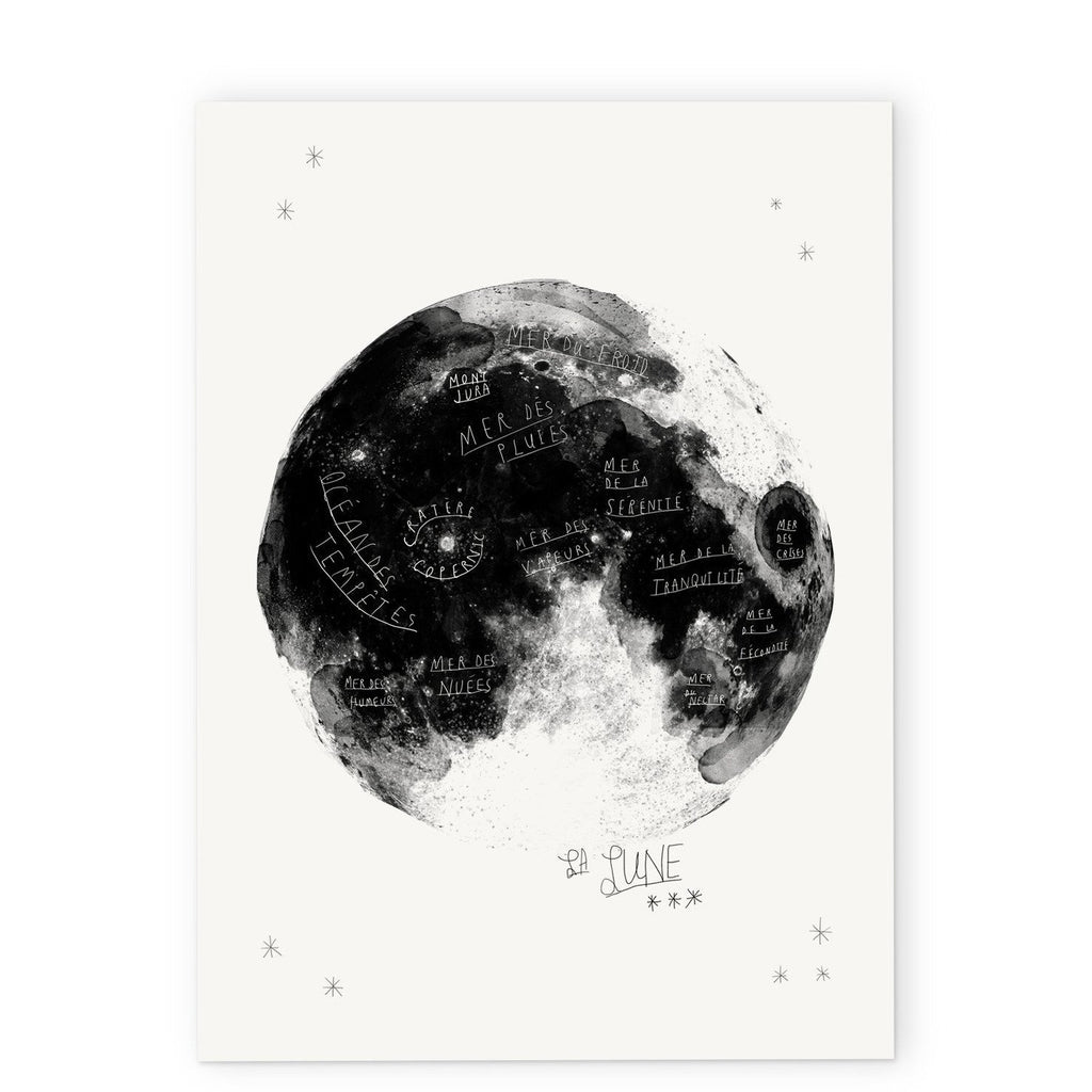 Baltic Club - Art Print - Moon