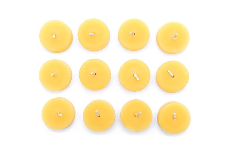 Bees Wax Works Tealight set -12, Handmade on Vancouver Island