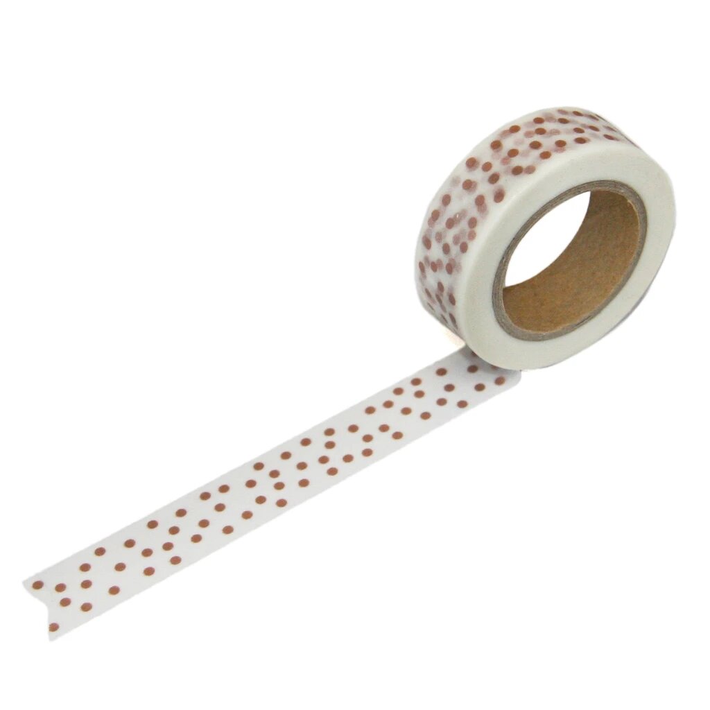 Beve Washi Tape Metallic Confetti at Twang and Pearl