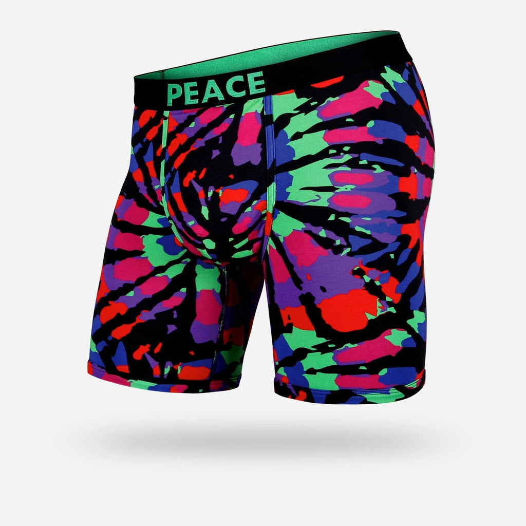 BN3TH Boxer Tie Dye Peace | Breathable, Lightweight, 3D Pouch