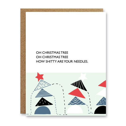 Boo To You - Christmas Card - Needles