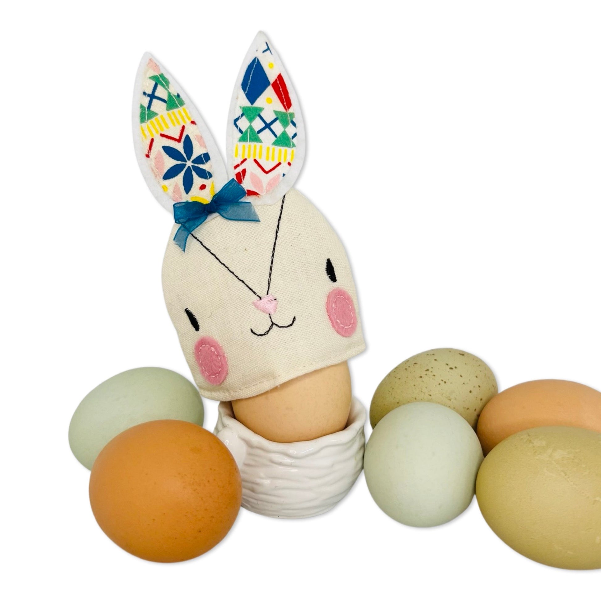 Bunny Egg Cozies 100% Cotton | Bunny
