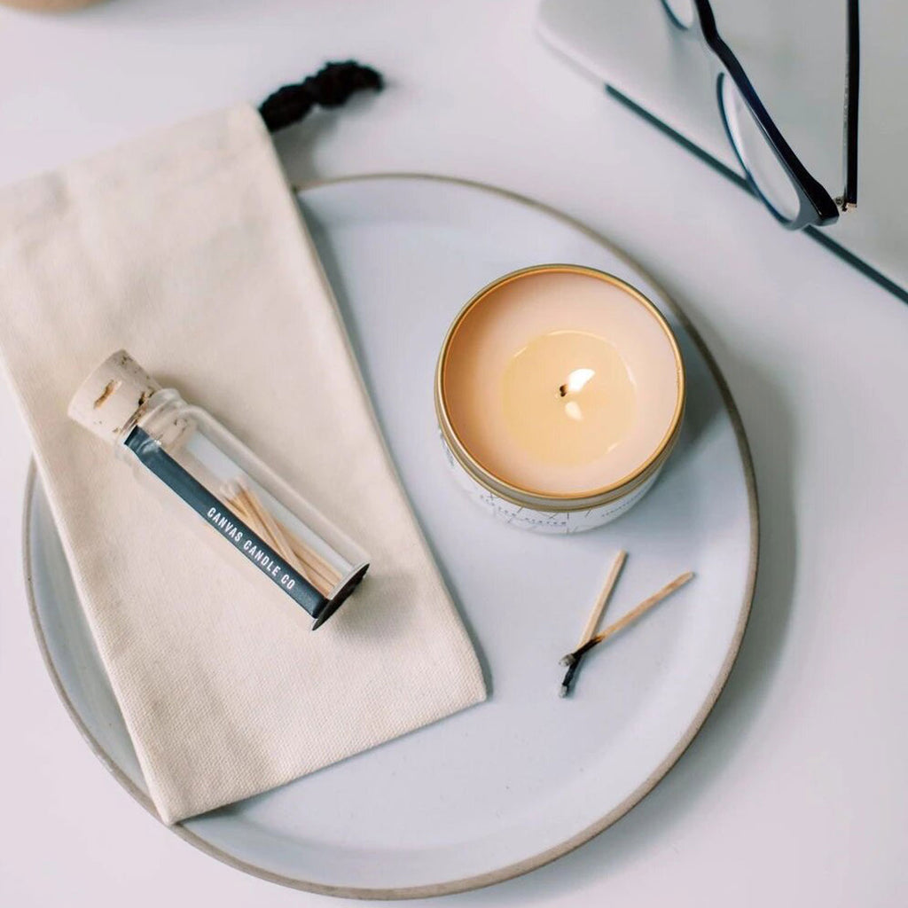 Canvas Candle Co. Glass Vial Matches | Made in Canada