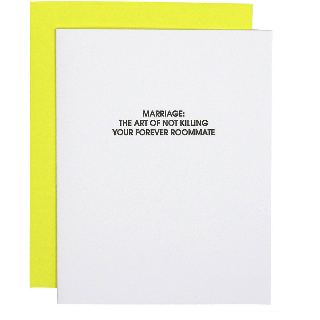 Chez Gagne Wedding Card | Forever Roommate, Designed in USA