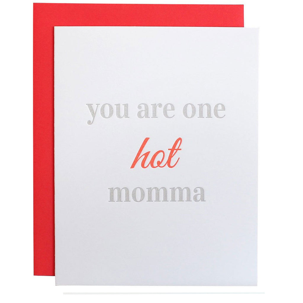 Chez Gagne - New Baby Card - Hot Momma