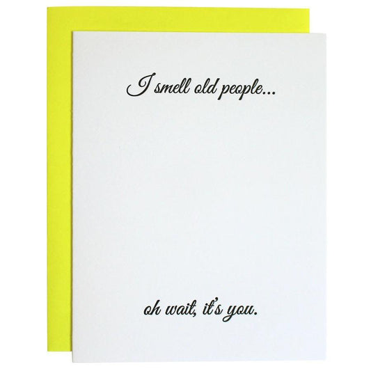 Chez Gagne Birthday Card | Old People, Designed & Printed in USA