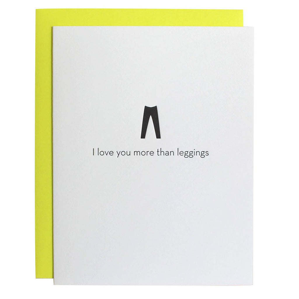 Chez Gagne - Love Card - Leggings