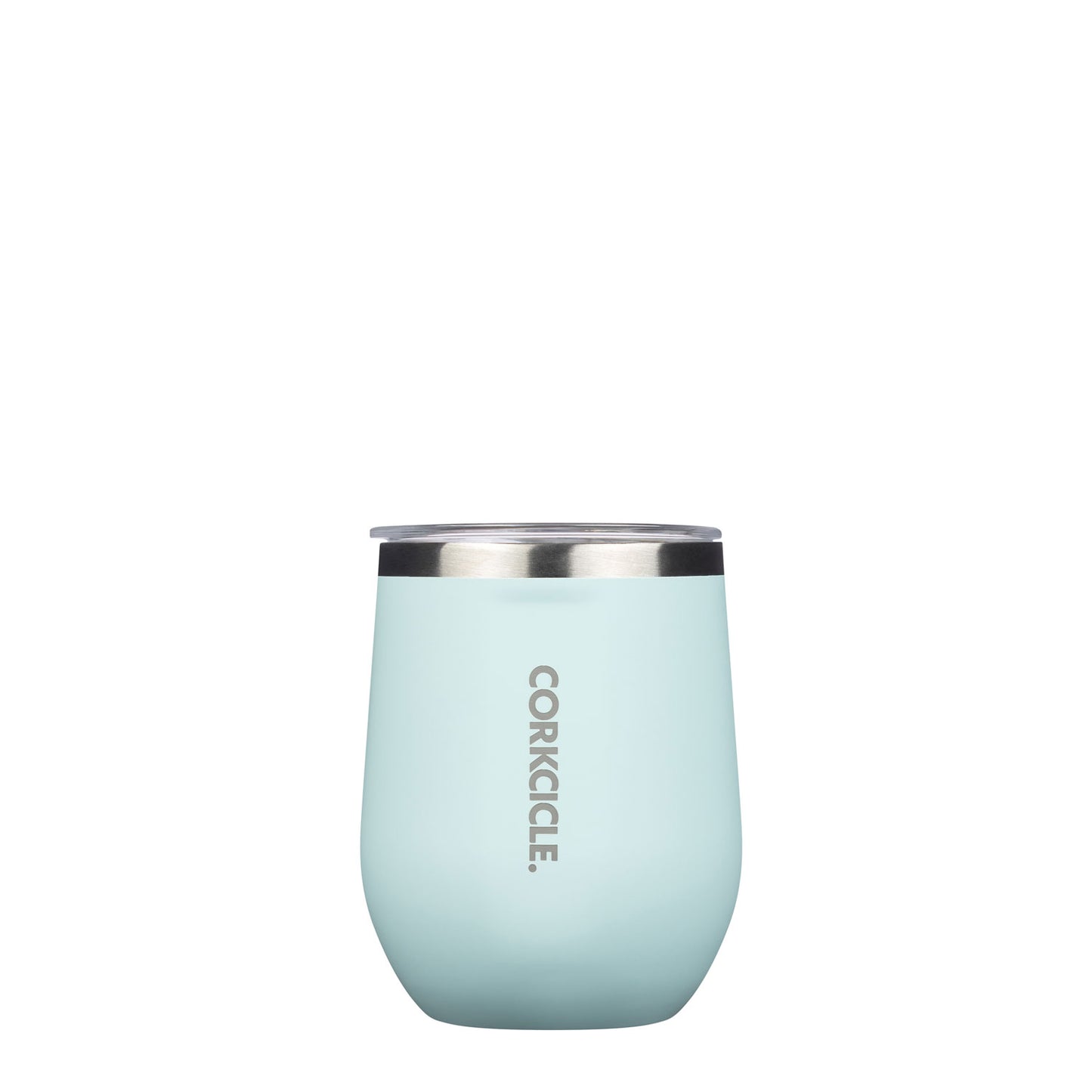 Corkcicle Stemless Tumbler 12oz | Gloss Powder Blue