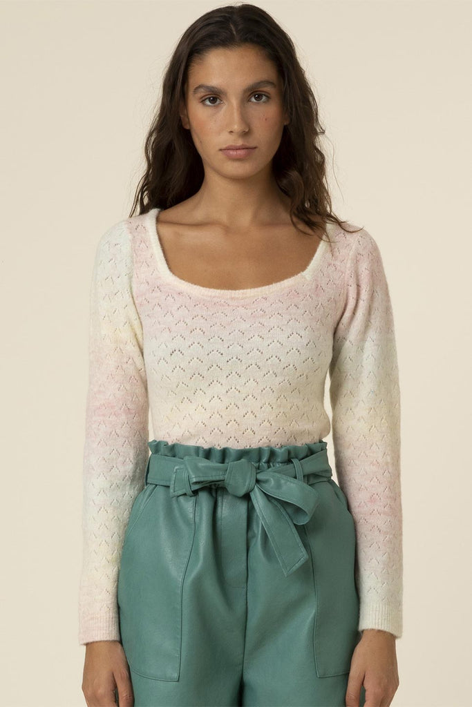 FRNCH Marissa Knit Ombre Sweater