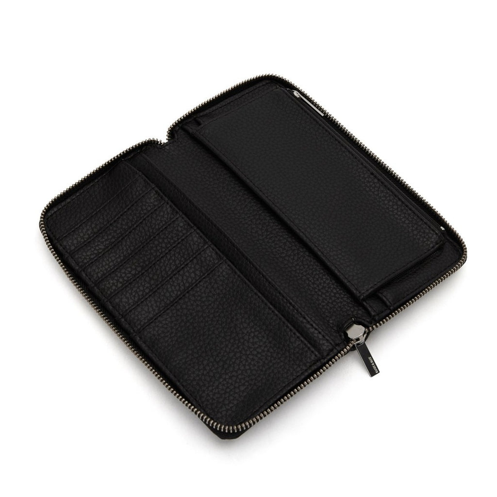 Matt & Nat Central Wallet | Black, Vegan Leather