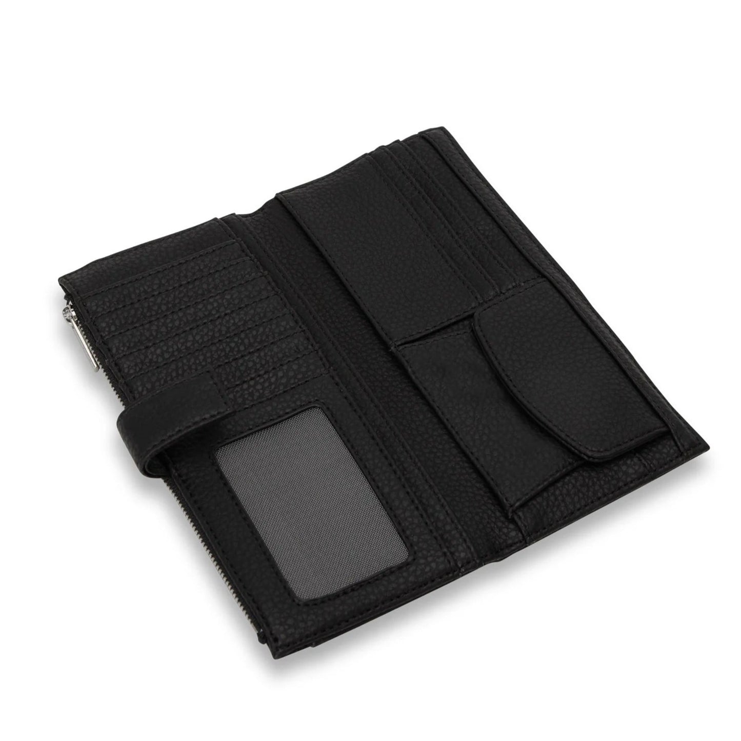 Matt & Nat Motiv Wallet | Purity Black, Vegan Leather
