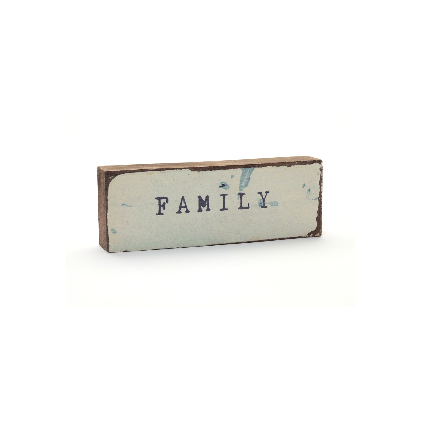 Shelf & Wall Art | Handmade Wood Block, Inspirational Quote