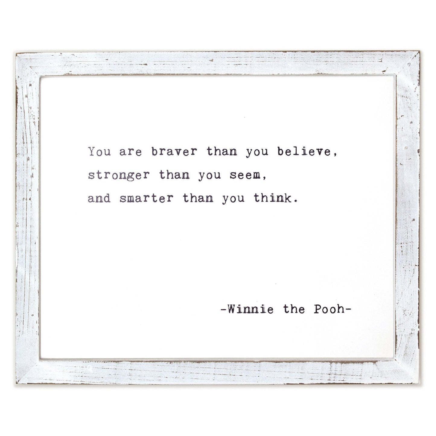 Handmade Framed Sign | Home Decor With Inspirational Quote