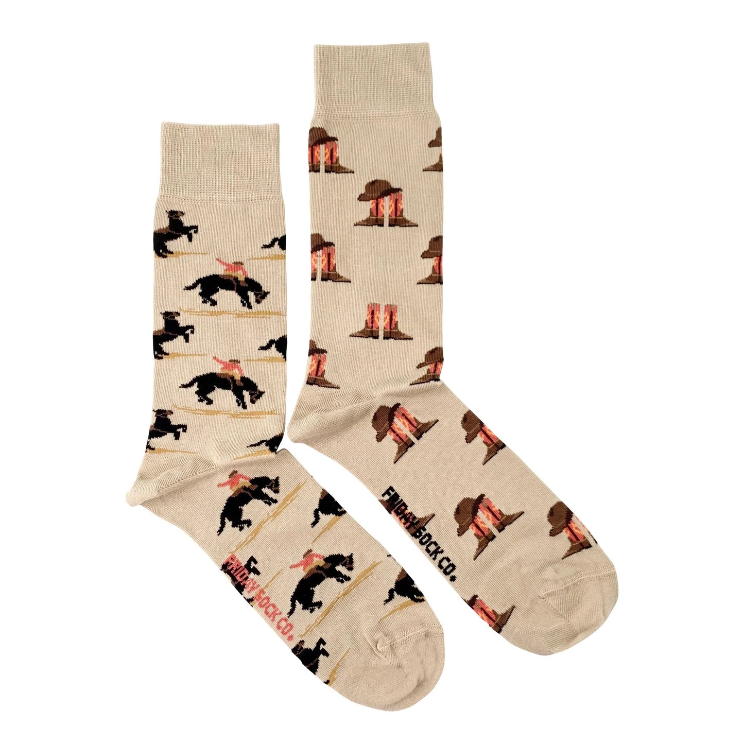 Friday Sock Co. Men's Mismatched Socks - Western