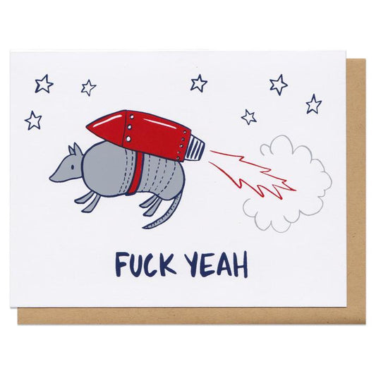 Frog & Toad Press - Congratulations Card - Fuck Yeah