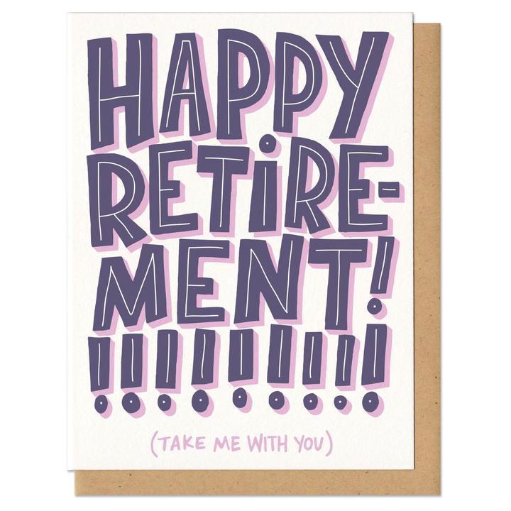 Frog & Toad Press - Congratulations Card - Retirement