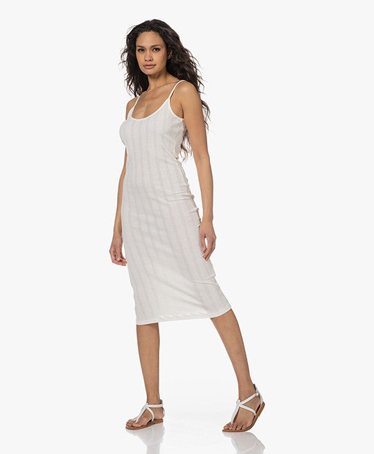 Gai & Lisva Irena Cotton Dress | White, Made in Europe
