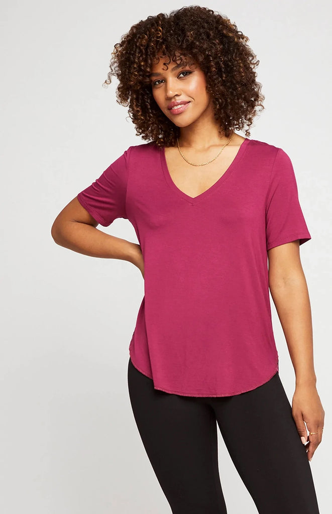Gentle Fawn Lewis Tee - Orchid, Designed in Canada