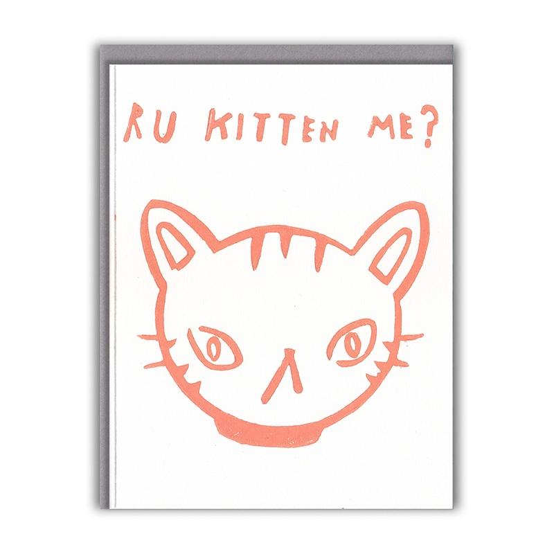 Ghost Academy - Just Because / Friendship Card - Kitten Me